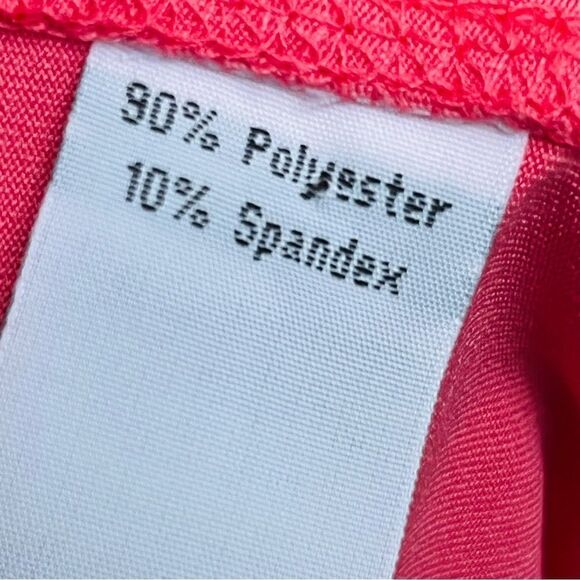 GG Blue Activewear Pink Pleated Pockets Elastic Waistband Skirt Skort Sz L - Picture 13 of 13